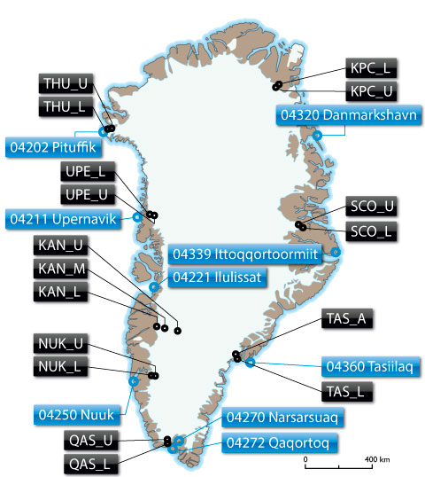 Forskelsbehandling Oxide jernbane Historisk vejr: Polar Portal